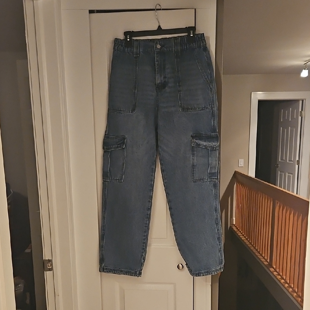 Blank NYC Denim Cargo Jeans